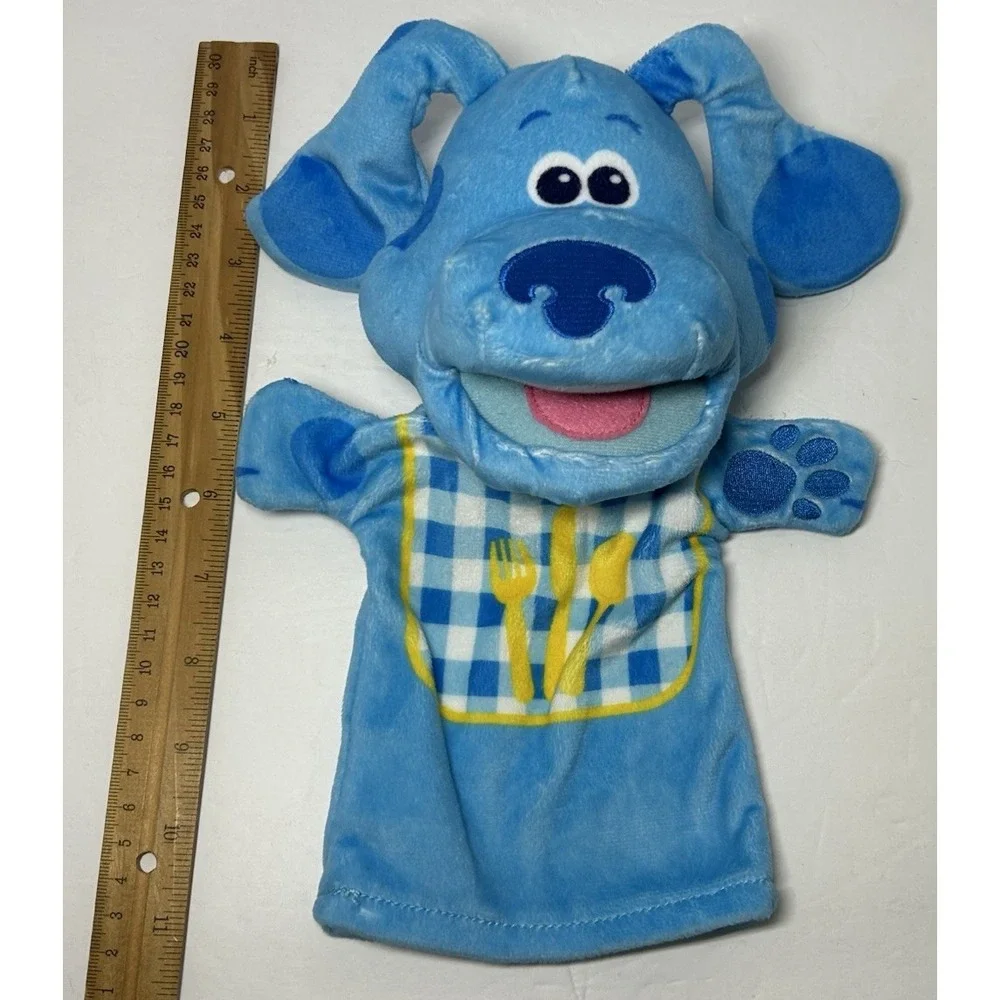 Melissa & Doug Blues Clues Blue Dog Hand‎ Puppet Plush 10